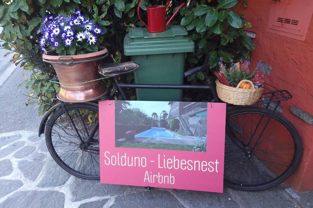 Liebesnest Am Maggiafluss Apartman Solduno Kültér fotó